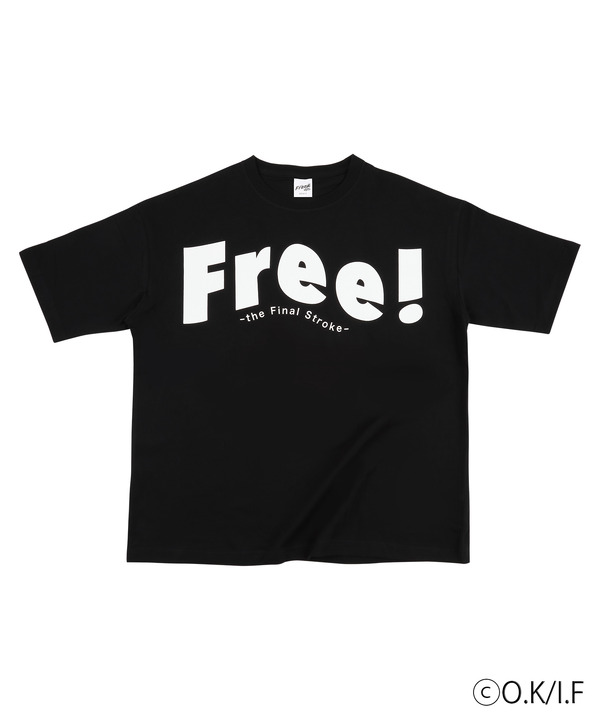 「劇場版 Free!-the Final Stroke-×ZOZOTOWN Big silhouette Tee」5,500 円（税込）（C）O.K/I.F