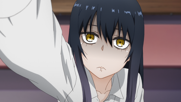 『見える子ちゃん』第2話「超見える」先行場面カット（C）泉朝樹・KADOKAWA刊／見える子ちゃん製作委員会