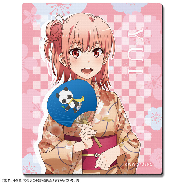 「やはり俺の青春ラブコメはまちがっている。完 ラバーマウスパッド」1200円（C）渡 航、小学館／やはりこの製作委員会はまちがっている。完
