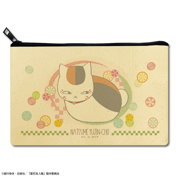 「夏目友人帳 フラットポーチ」1,408円（C）緑川ゆき・白泉社／「夏目友人帳」製作委員会