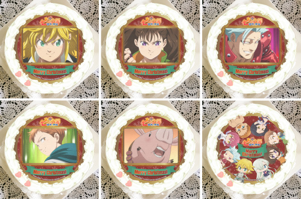「『七つの大罪』クリスマスケーキ2021」（C）鈴木央・講談社／「七つの大罪 憤怒の審判」製作委員会・テレビ東京