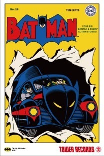 ステッカー　BATMAN and all related characters and elements are trademarks of and (c) DC Comics.