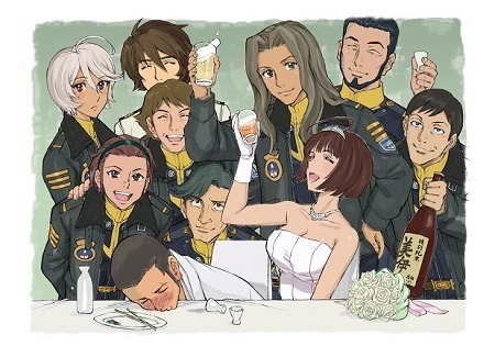 エンディングイラスト(加藤&原田)『宇宙戦艦ヤマト2199 追憶の航海』(C)2012 宇宙戦艦ヤマト2199 製作委員会