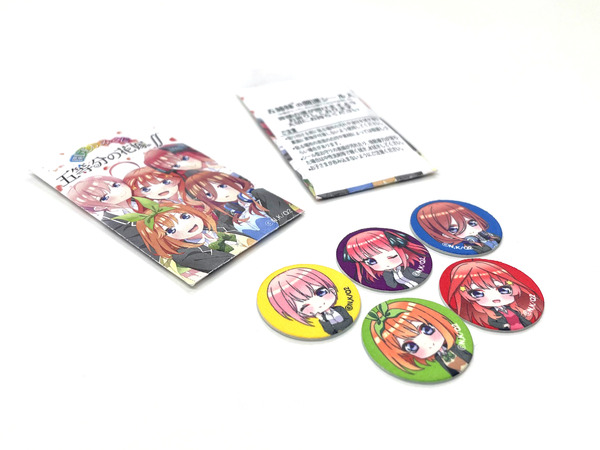 「五等分のお祈り　―御守り＆御朱印帳＆おみくじ―」五等分のおみくじ（C）春場ねぎ・講談社／「五等分の花嫁∬」製作委員会