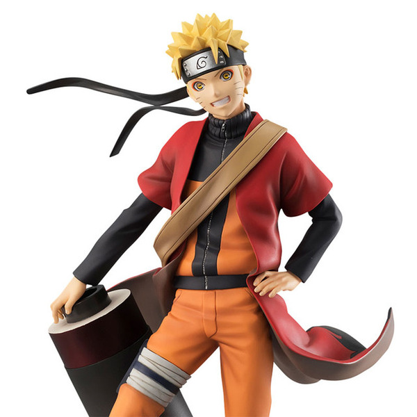 G.E.M.シリーズ NARUTO-ナルト- 疾風伝 うずまきナルト 仙人モード 完成品フィギュア（再販）　(C)岸本斉史 スコット／集英社・テレビ東京・ぴえろ