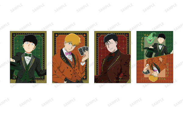 事前予約キャンペーン限定「ブロマイド（全4種）」（C）ONE・小学館／「モブサイコ100 III」製作委員会