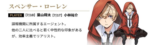 スペンサーローレン（C）Voice Mystery PJ