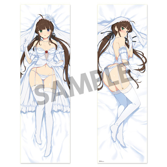 『閃乱カグラ 抱き枕カバー 両備 ウェディング ver.』 (C)Marvelous Inc.(C)HONEY PARADE GAMES Inc.