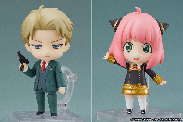 「ねんどろいど ロイド・フォージャー」「ねんどろいど アーニャ・フォージャー」各6,500円（税込）（C）遠藤達哉／集英社・SPY×FAMILY製作委員会