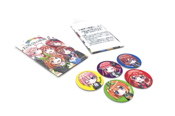 「五等分のお祈り」五等分のおみくじ・550円（税込）（C）春場ねぎ・講談社／「五等分の花嫁∬」製作委員会