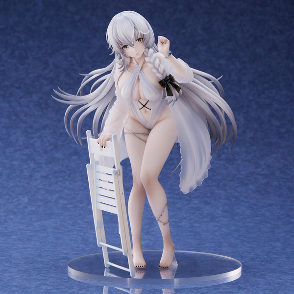 「『アズールレーン』ハーマイオニー ピュアホワイトホリデーVer.」22,000円（税込）（C）2017 Manjuu Co.,Ltd. & Yongshi Co.,Ltd. All Rights Reserved.（C）2017 Yostar, Inc. All Rights Reserved.