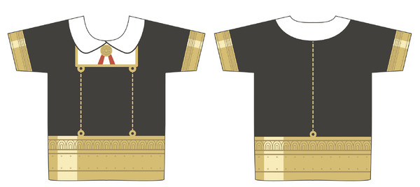 「SPY×FAMILY アーニャ 制服 フルグラフィックTシャツ」（C）遠藤達哉／集英社・SPY×FAMILY製作委員会