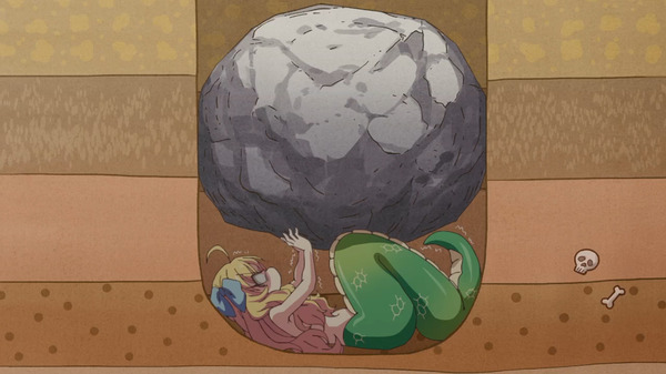 『邪神ちゃんドロップキックX』第4話「邪な神保町の過ごし方」（C）ユキヲ・COMICメテオ／邪神ちゃんドロップキックX製作委員会