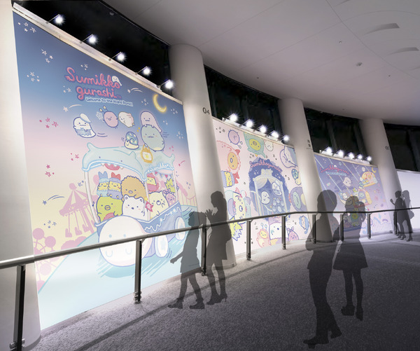 「そらのおばけのナイトパーク in TOKYO SKYTREE」スロープエリア（C）2022 SANX CO., LTD. ALL RIGHTS RESERVED. （C）TOKYO SKYTREE