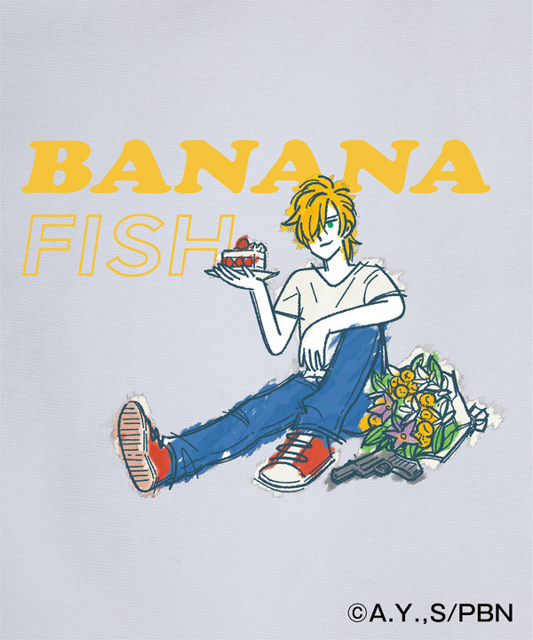 TVアニメ『BANANA FISH』× ZOZOTOWN D.O.B tee（C）吉田秋生・小学館／Project BANANA FISH