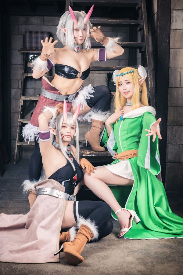 『ピーター・グリルと賢者の時間 Super Extra』公式コスプレイヤー（C）檜山大輔／双葉社・「ピーター・グリルと賢者の時間 SE」製作委員会