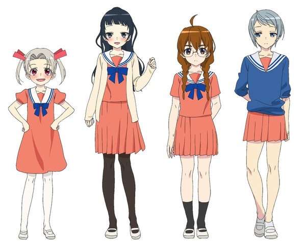 『4人はそれぞれウソをつく』リッカ／千代／関根／翼（C）橿原まどか・講談社／製作委員会はウソをつく