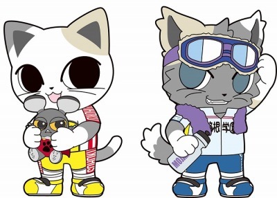 コラボイラスト(C)渡辺航（週刊少年チャンピオン）/弱虫ペダルGR製作委員会 (C)BANDAI NAMCO Games Inc. (C)NAMCO LTD.