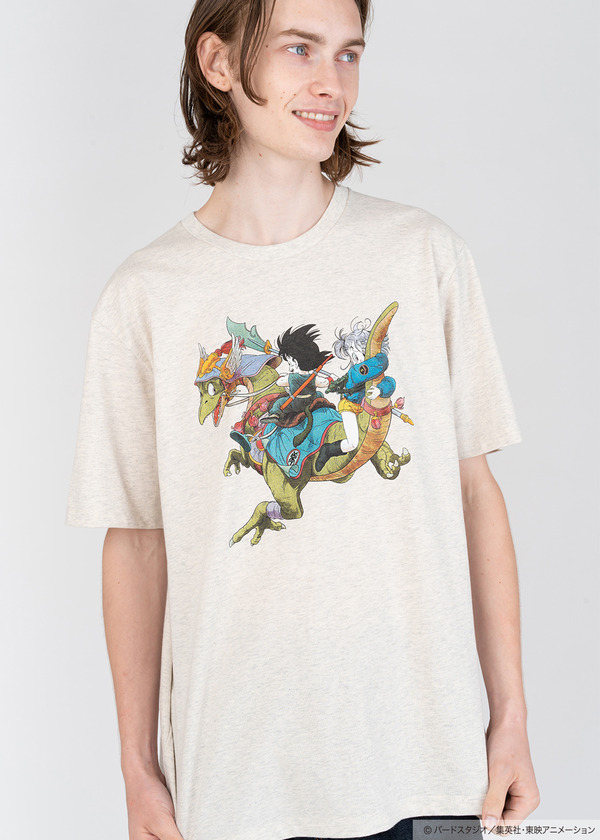 graniphが『ドラゴンボール』とコラボ Tシャツ「悟空とブルマ」（C）バードスタジオ/集英社・東映アニメーション
