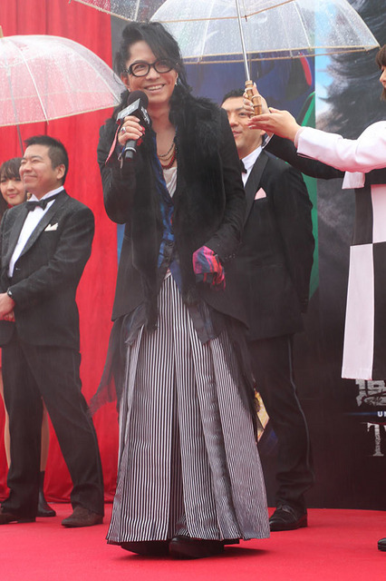 オフィシャル・サポーターのHYDE／「ユニバーサル・クールジャパン」のオープニングセレモニー「ユニバーサル・クールジャパン」のオープニングセレモニー