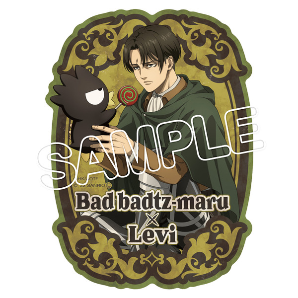 『進撃の巨人×サンリオキャラクターズ』コラボグッズ画像（C）諫山創・講談社／「進撃の巨人」The Final Season 製作委員会 （C）2022 SANRIO CO.,LTD.（L）