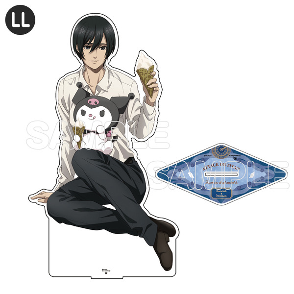 『進撃の巨人×サンリオキャラクターズ』コラボグッズ画像（C）諫山創・講談社／「進撃の巨人」The Final Season 製作委員会 （C）2022 SANRIO CO.,LTD.（L）