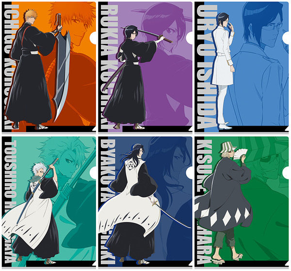 『BLEACH 千年血戦篇』クリアファイル（C）久保帯人／集英社・テレビ東京・ｄｅｎｔｓｕ・ぴえろ