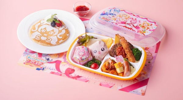 ホテルニューオータニ博多『デリシャスパーティ プリキュア』コラボレーションルーム「プリキュアキッズプレート」（C）ABC-A・東映アニメーション