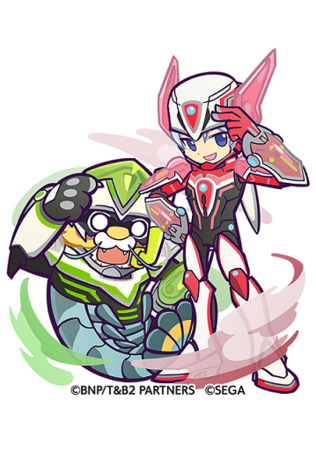 『TIGER & BUNNY 2』×『ぷよぷよ!!クエスト』[★7] シェゾバーナビー＆ワイルドブラックタイガー（C）BNP/T&B2 PARTNERS（C）SEGA