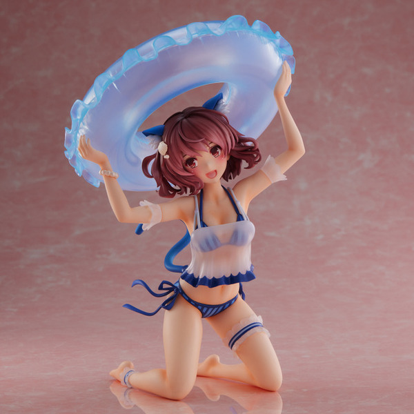 「深崎暮人イラスト『ニア 水着Ver.』」20,000円（税別）（C）深崎暮人 / アールビバン