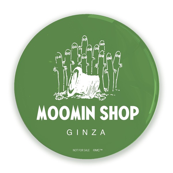 「MOOMIN SHOP GINZA」オリジナル缶バッジ（C）Moomin Characters TM