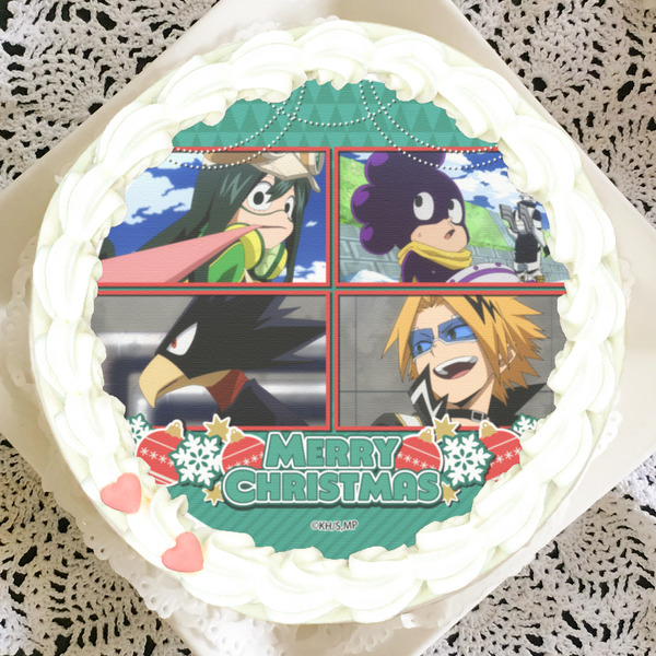 『僕のヒーローアカデミア』クリスマスプリケーキ(C)堀越耕平／集英社・僕のヒーローアカデミア製作委員会