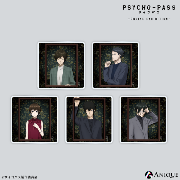 『PSYCHO-PASS サイコパス』‐ONLINE EXHIBITION‐限定グッズ「トレーディングミニアクリルブロック」（C）サイコパス製作委員会