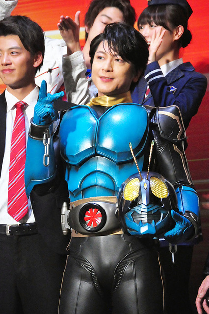 及川光博／『スーパーヒーロー大戦GP 仮面ライダー3号』完成披露