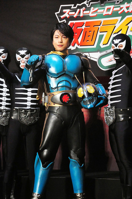 及川光博／『スーパーヒーロー大戦GP 仮面ライダー3号』完成披露