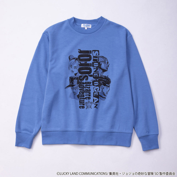 Doublefocus『ジョジョの奇妙な冒険 ストーンオーシャン』トレーナー・アオ（C）LUCKY LAND COMMUNICATIONS/集英社・ジョジョの奇妙な冒険SO製作委員会