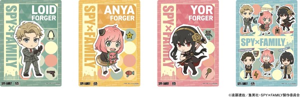 『SPY×FAMILY』×「くら寿司」【第2弾】下敷き（C）遠藤達哉／集英社・SPY×FAMILY製作委員会