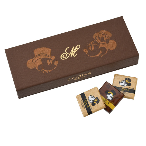 【GODIVA】ミッキー＆ミニー カレ アソートメント ケース入り DISNEY VALENTINE 2023（C）Disney
