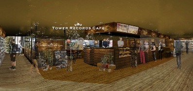 TOWER RECORDS CAFE