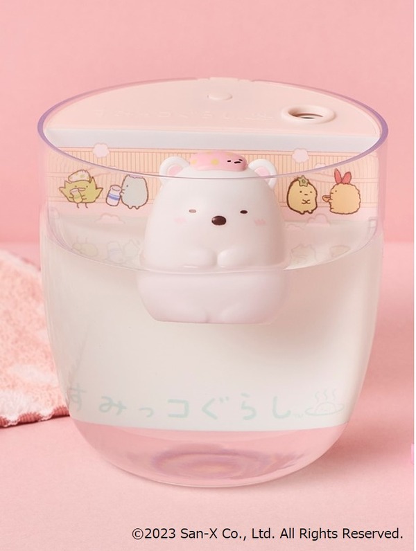 宝島社「すみっコぐらし ぷかぷか加湿器BOOK しろくまver. special package」（C）2023 San-X Co., Ltd. All Rights Reserved.