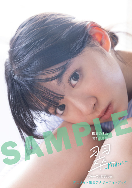 『進藤あまね1st写真集 翠～Midori～』アニメイト限定アナザーフォトブック【びゅーてぃねすVer.】