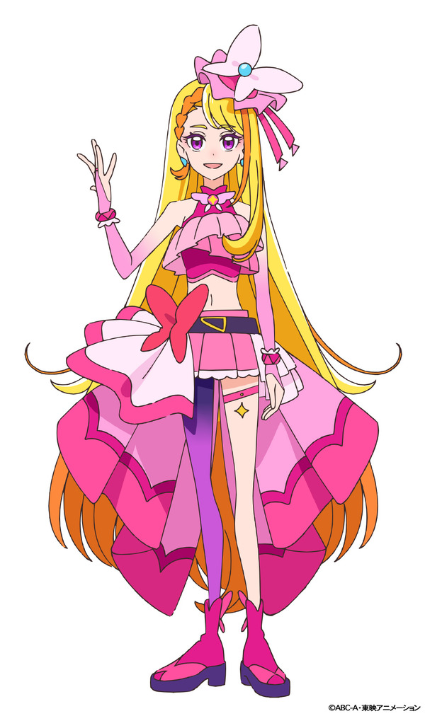 『ひろがるスカイ！プリキュア』キュアバタフライ（C）ABC-A・東映アニメーション