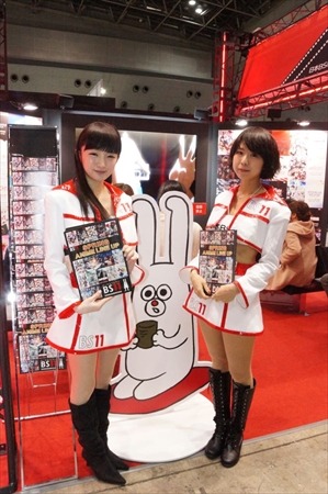 BS11 ブース、4月スタートの春アニメラインナップを紹介＠AnimeJapan 2015