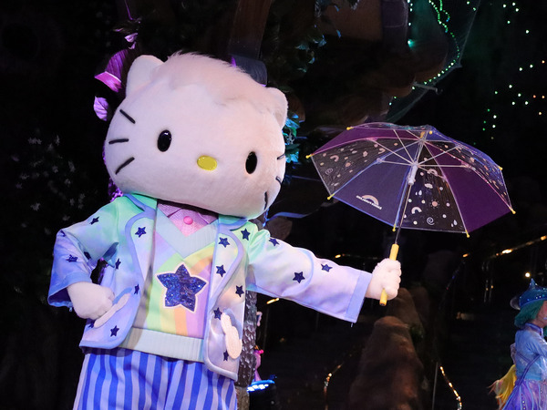サンリオピューロランド「Rainbow Drops ～雨と仲間のものがたり～」（C）2023 SANRIO CO., LTD. TOKYO, JAPAN 　著作 株式会社サンリオ