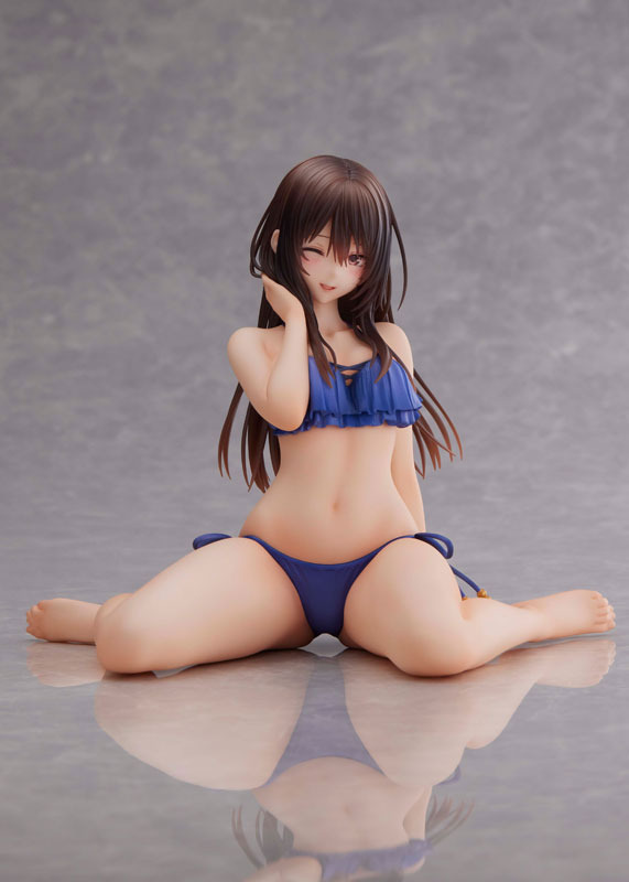 「はにかみ、彼女は恋をする 水澄華実 1/7スケール 完成品フィギュア あみあみ限定版」24,750円（税込）（C）2020P・M/MB/PHK