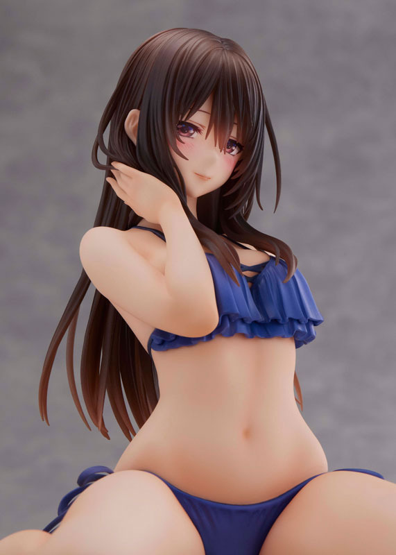 「はにかみ、彼女は恋をする 水澄華実 1/7スケール 完成品フィギュア あみあみ限定版」24,750円（税込）（C）2020P・M/MB/PHK