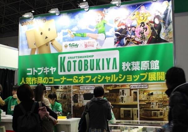 KOTOBUKIYA ハイクオリティのフィギュア＆グッズがAnimeJapan 2015でも