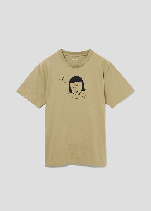 『ちびまる子ちゃん』×「グラニフ」野口さん ブッ(ちびまる子ちゃん)｜Tシャツ（C）さくらプロダクション