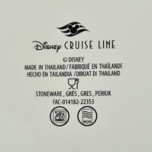「DisneyCruise Line」プレートセット（C）Disney