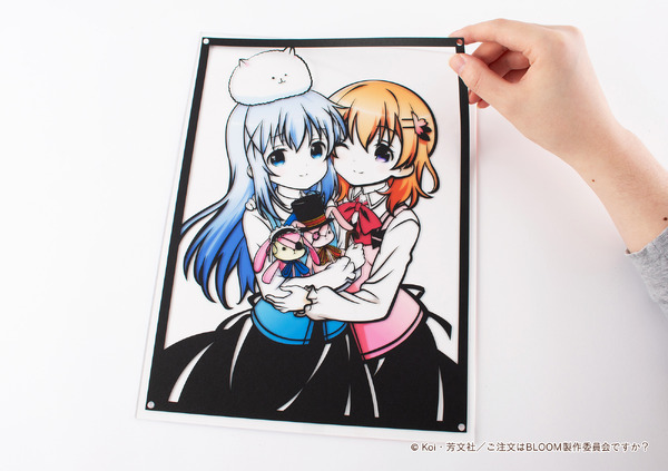 Kiritorie -キリトリエ-「【ご注文はうさぎですか？ BLOOM】ココア＆チノ『喫茶ラビットハウス ver.』」（C）Koi・芳文社／ご注文はBLOOM製作委員会ですか？